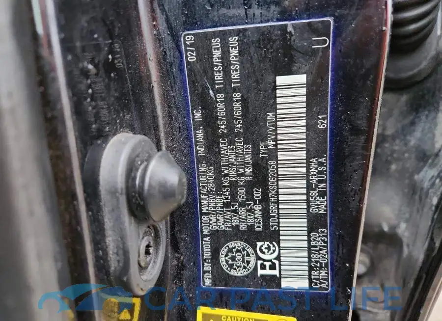 5TDJGRFH7KS062058# 13