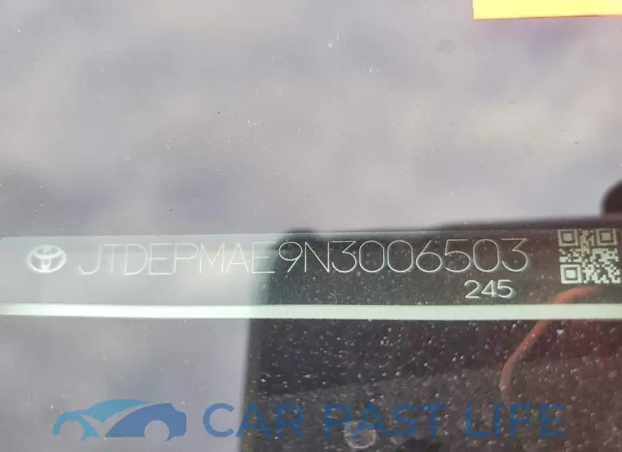 JTDEPMAE9N3006503# 12
