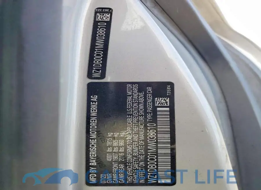 WZ1DB0C01MW038610# 12