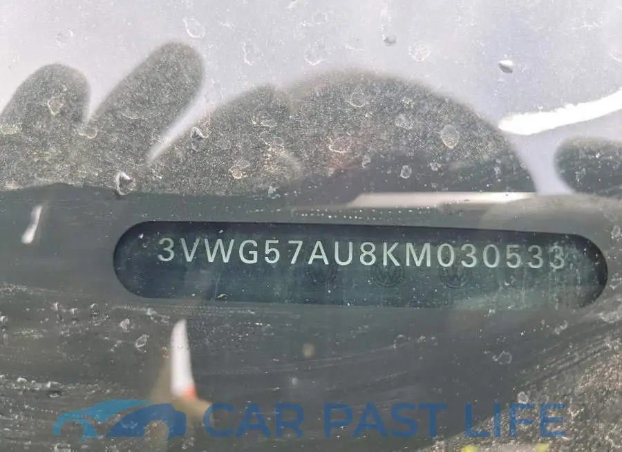 3VWG57AU8KM030533# 12
