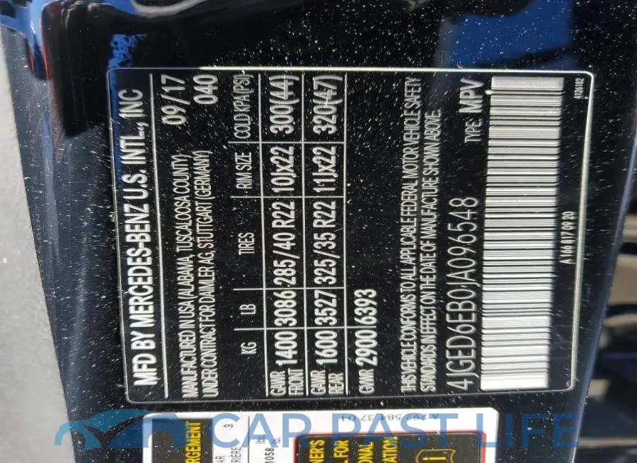 4JGED6EB0JA096548# 13