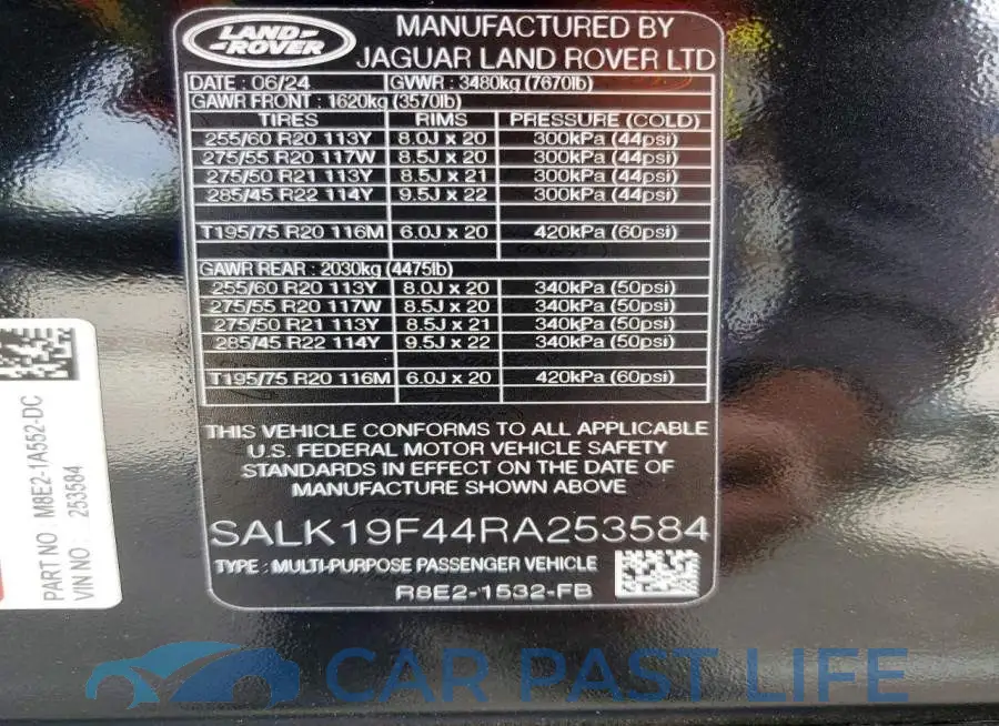 SALK19F44RA253584# 14