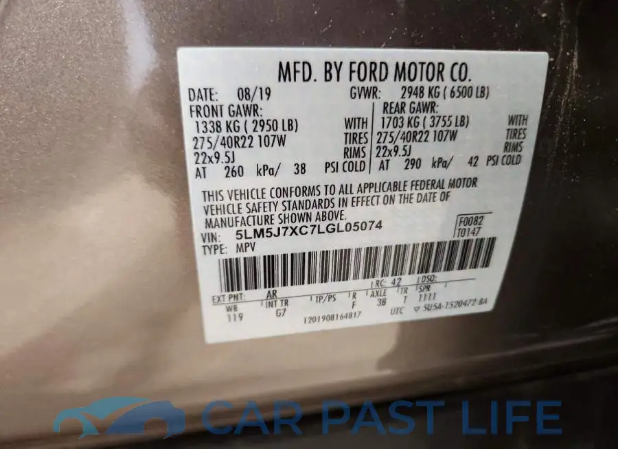 5LM5J7XC7LGL05074# 13