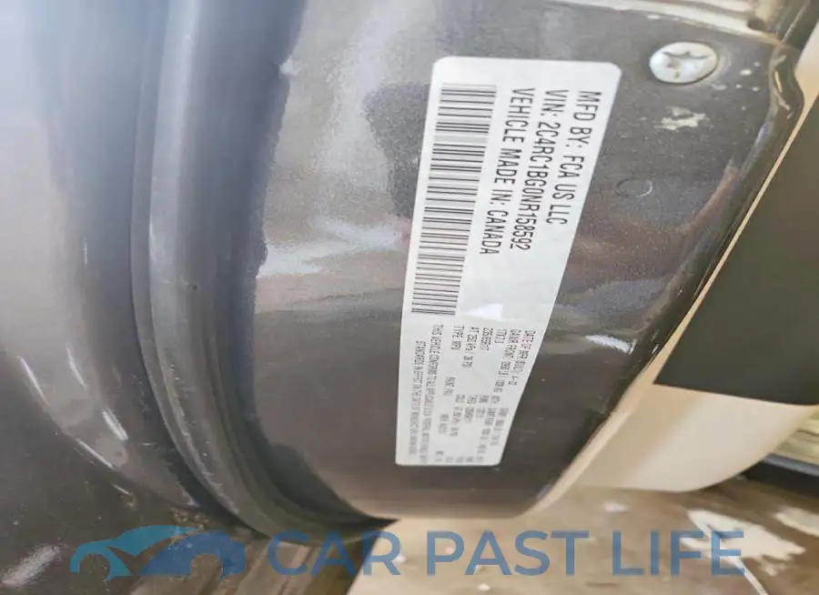 2C4RC1BG0NR158592# 14