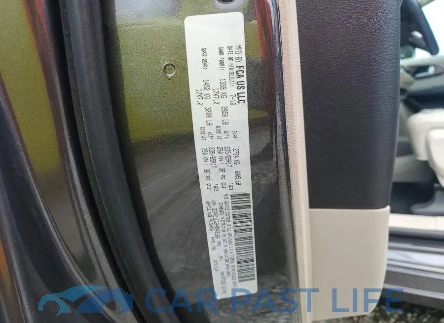 2C4RC1EG9HR543164# 13
