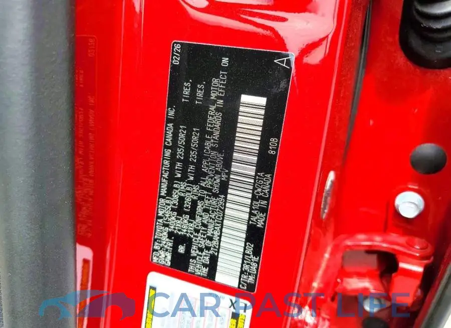 2T2BAMBAXTC072994# 13