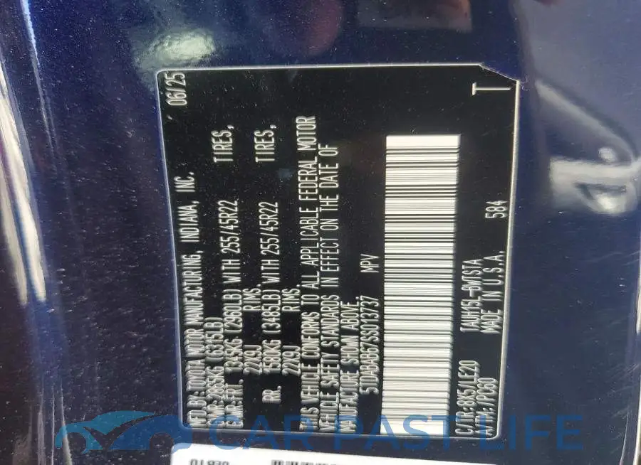 5TDABAB67SS013737# 12