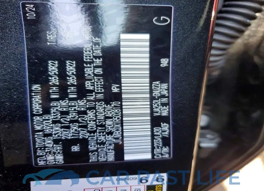 JTJVBCDX1R5028170# 12