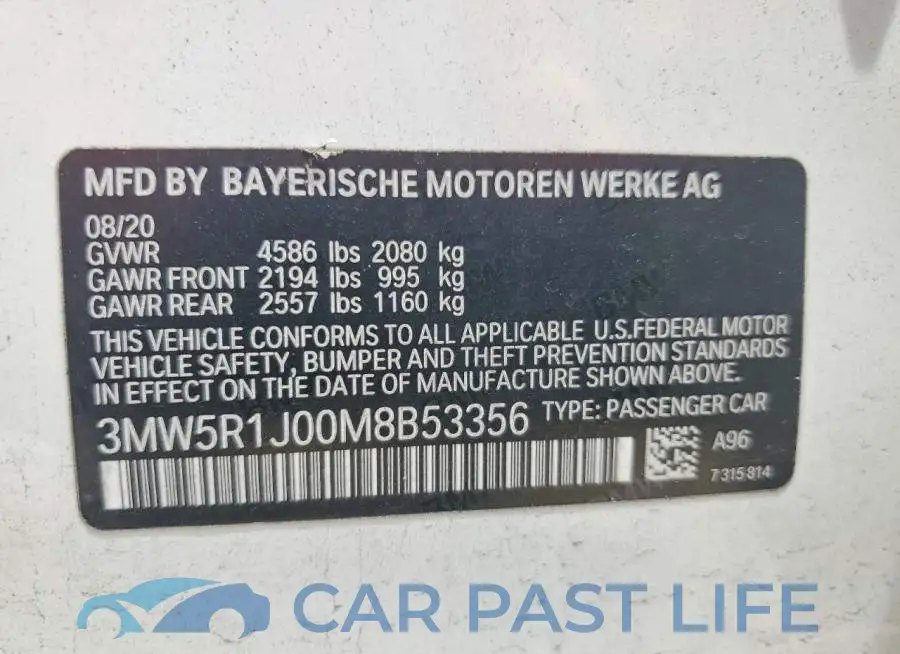 3MW5R1J00M8B53356# 12