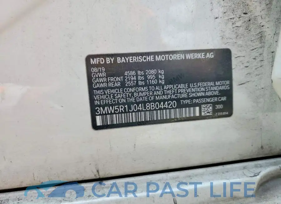 3MW5R1J04L8B04420# 12