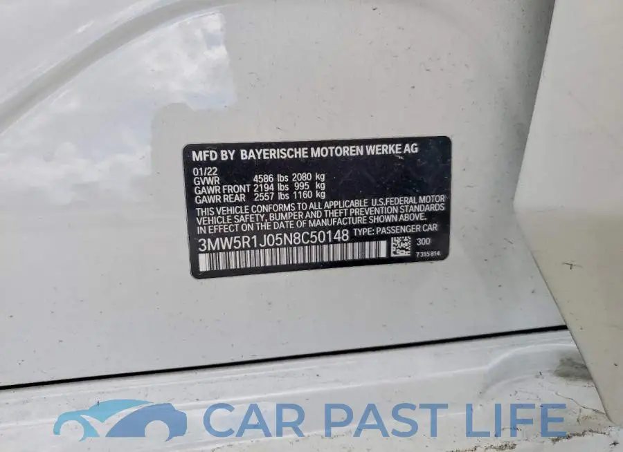 3MW5R1J05N8C50148# 12