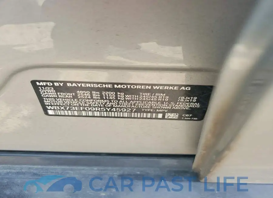 WBX73EF09R5Y45927# 13
