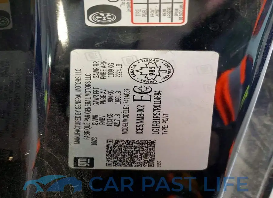 1G1FB1RS7R0114694# 12
