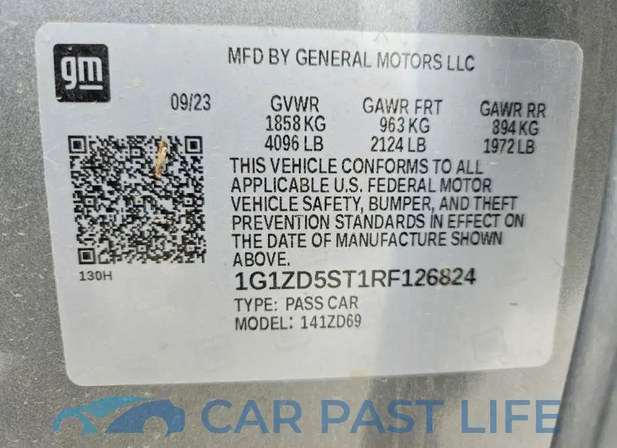 1G1ZD5ST1RF126824# 13