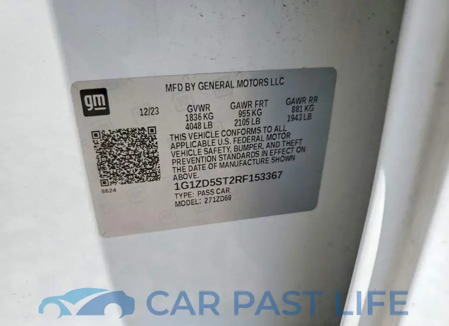 1G1ZD5ST2RF153367# 12