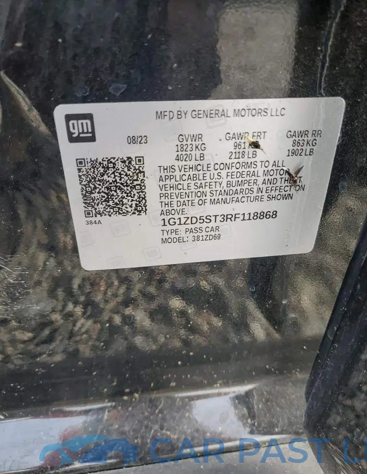 1G1ZD5ST3RF118868# 12