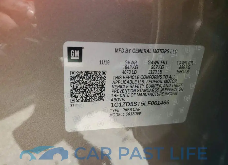1G1ZD5ST5LF061466# 13