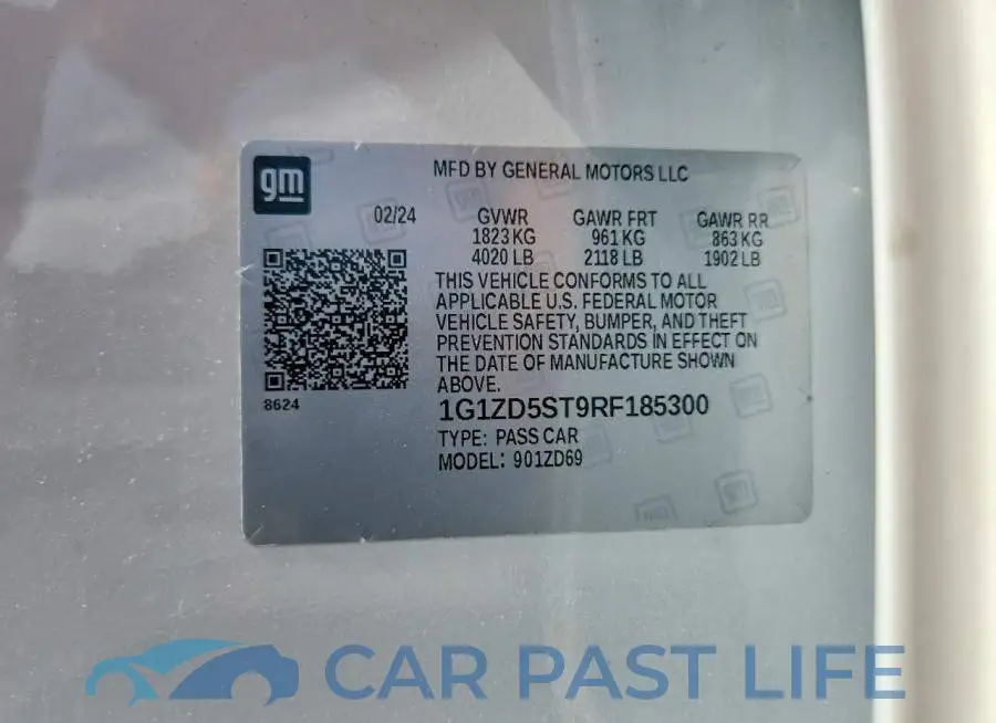 1G1ZD5ST9RF185300# 13