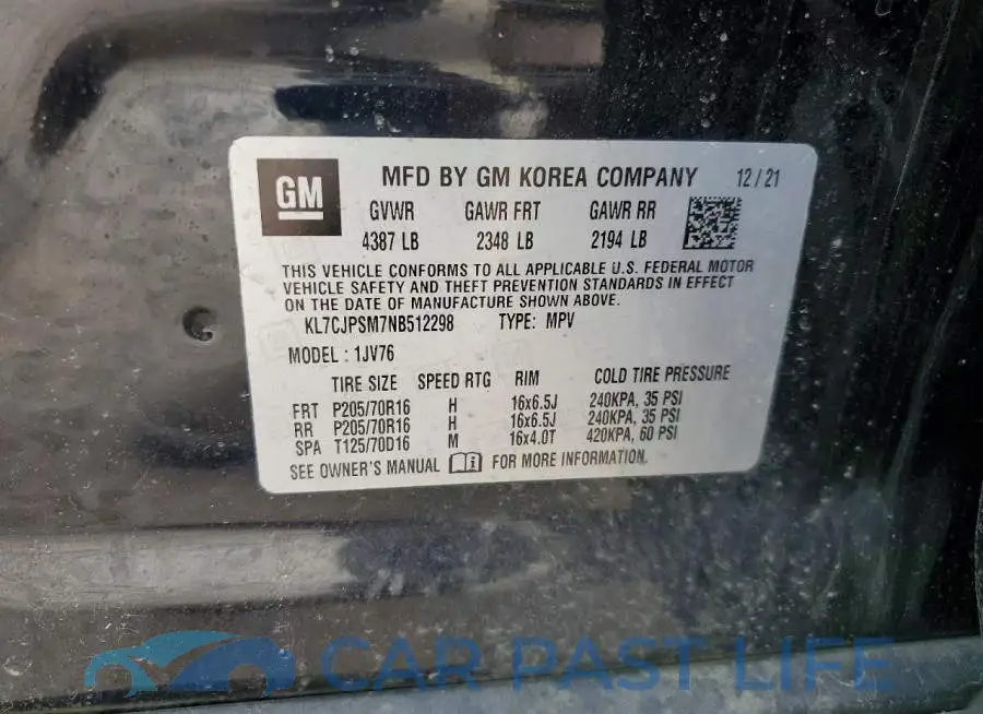 KL7CJPSM7NB512298# 13