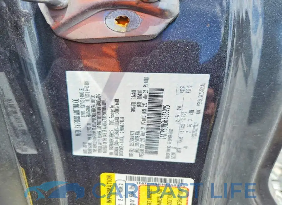 1FATP8UH5H5356925# 12