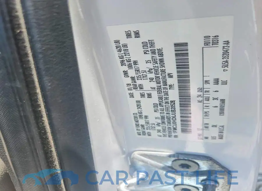 1FMCU0HD6JUB20528# 13