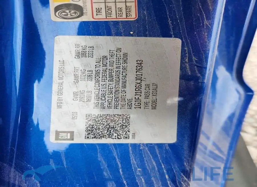 1G1FJ1R6XJ0176343# 12