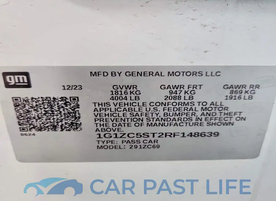 1G1ZC5ST2RF148639# 12