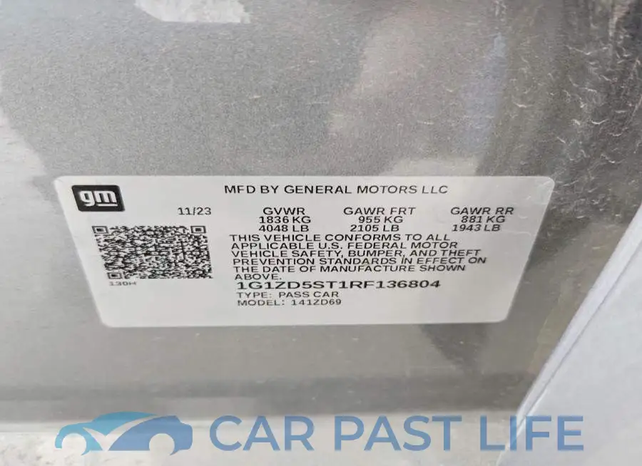 1G1ZD5ST1RF136804# 12