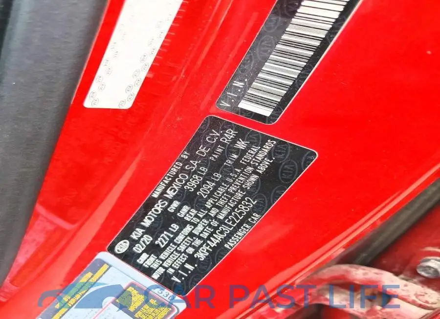 3KPF44AC3LE225832# 12