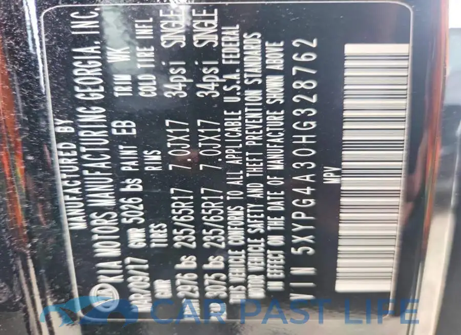 5XYPG4A30HG328762# 13