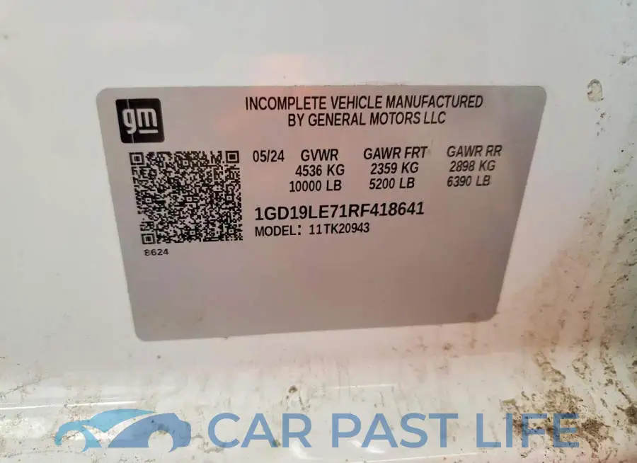1GD19LE71RF418641# 12