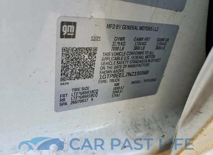 1GTP9EEL7NZ155569# 13
