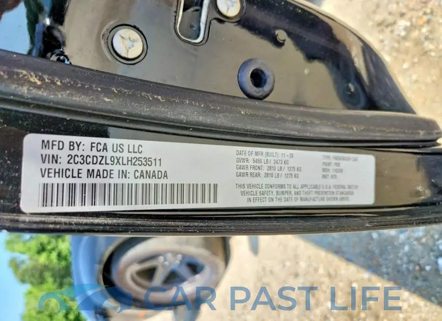 2C3CDZL9XLH253511# 12