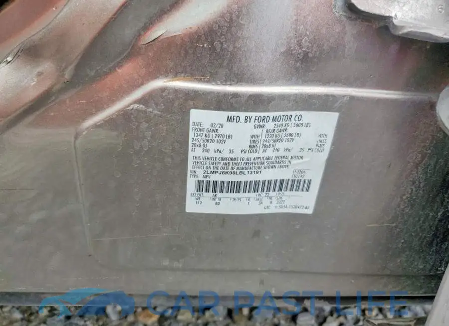 2LMPJ6K90LBL13191# 13