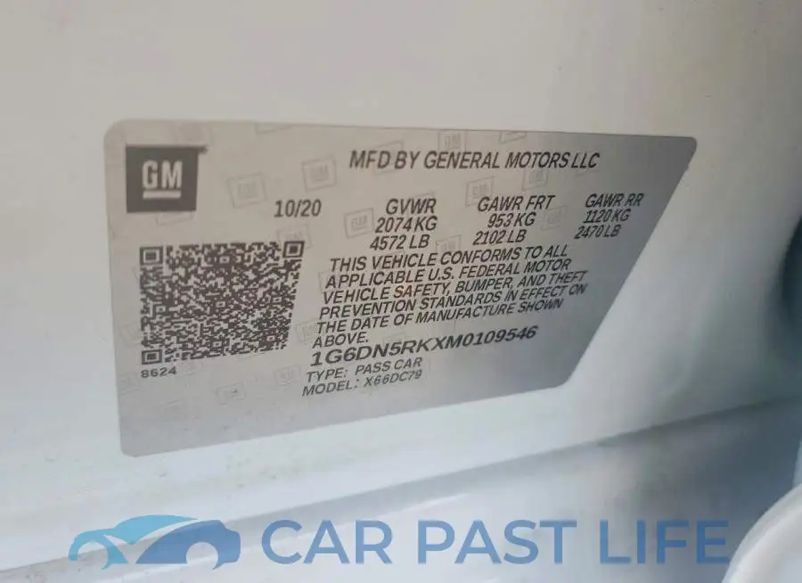 1G6DN5RKXM0109546# 12