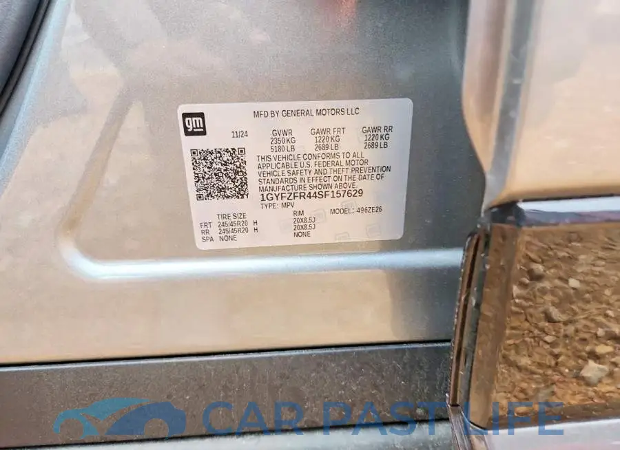 1GYFZFR44SF157629# 12
