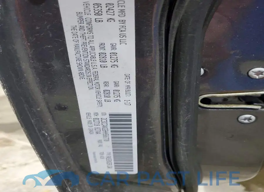 2C3CCAKG5HH566770# 12