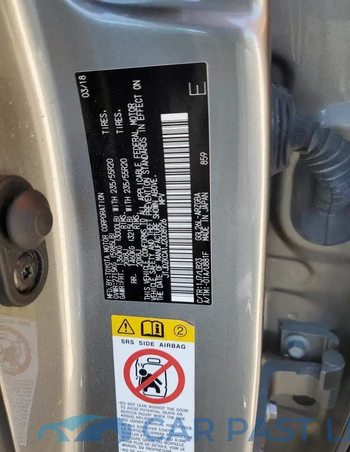 JTJDZKCA1J2008926# 12
