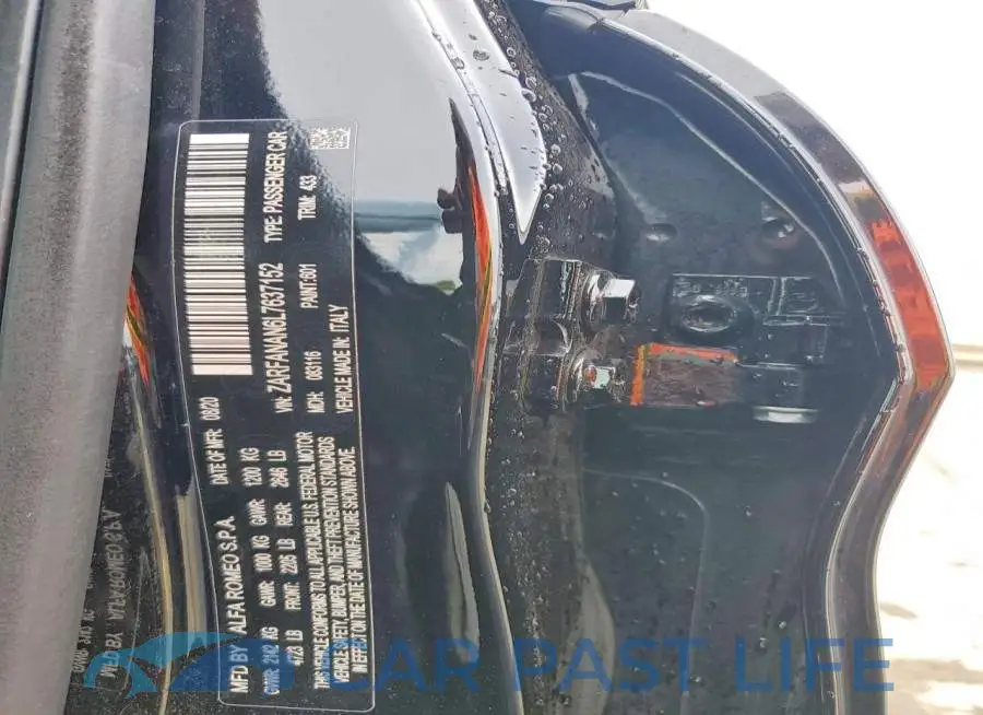 ZARFANAN6L7637152# 12