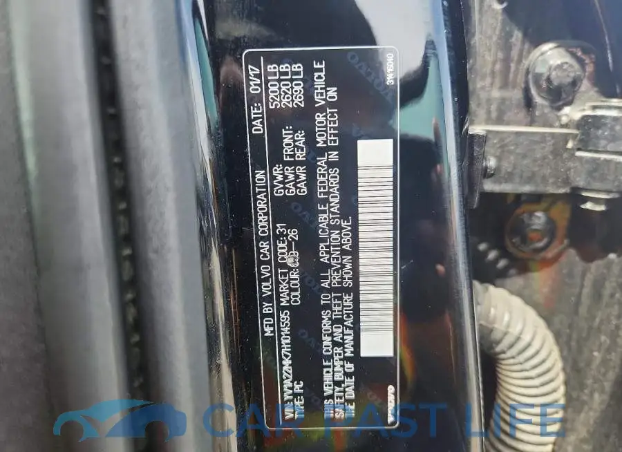 YV1A22MK7H1014595# 13