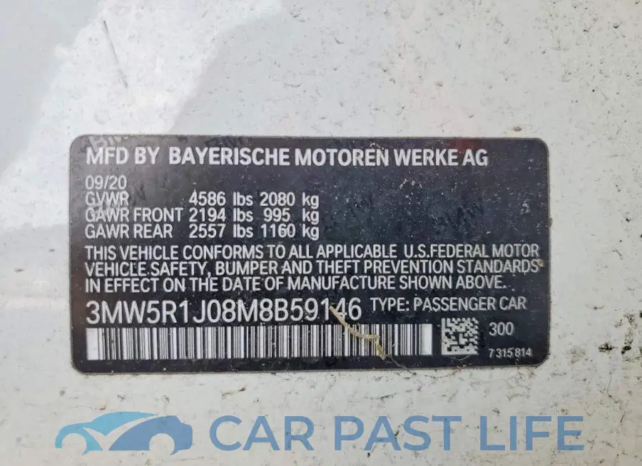 3MW5R1J08M8B59146# 12