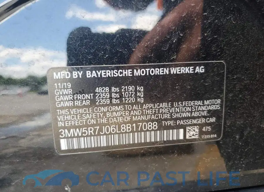 3MW5R7J06L8B17088# 13