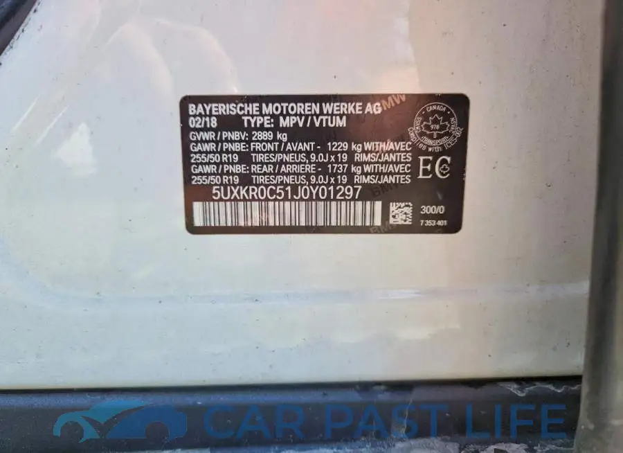 5UXKR0C51J0Y01297# 13
