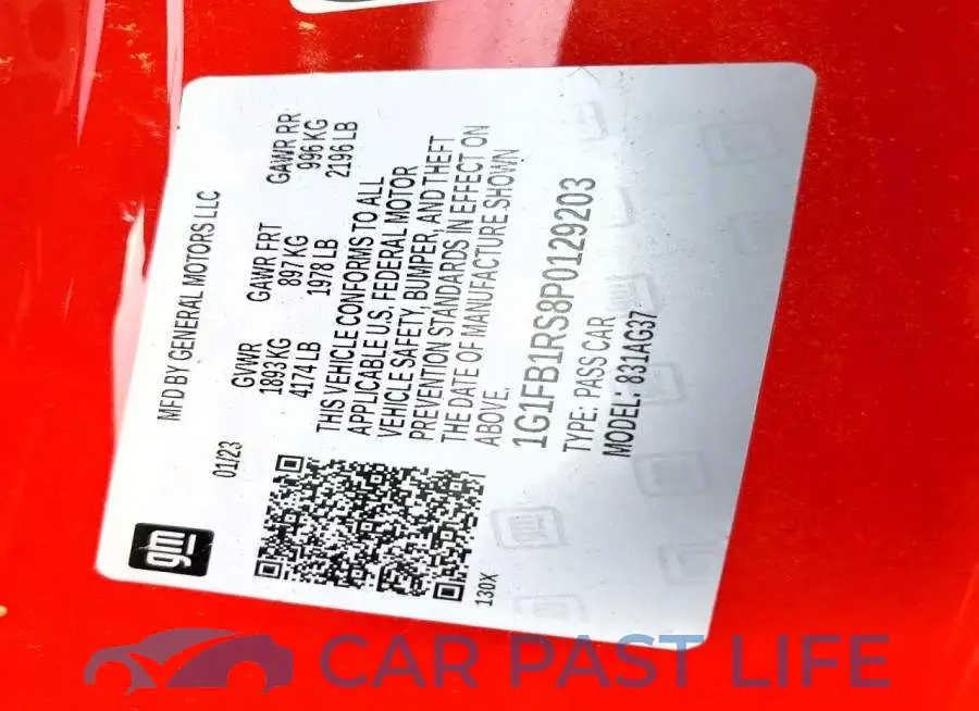 1G1FB1RS8P0129203# 13
