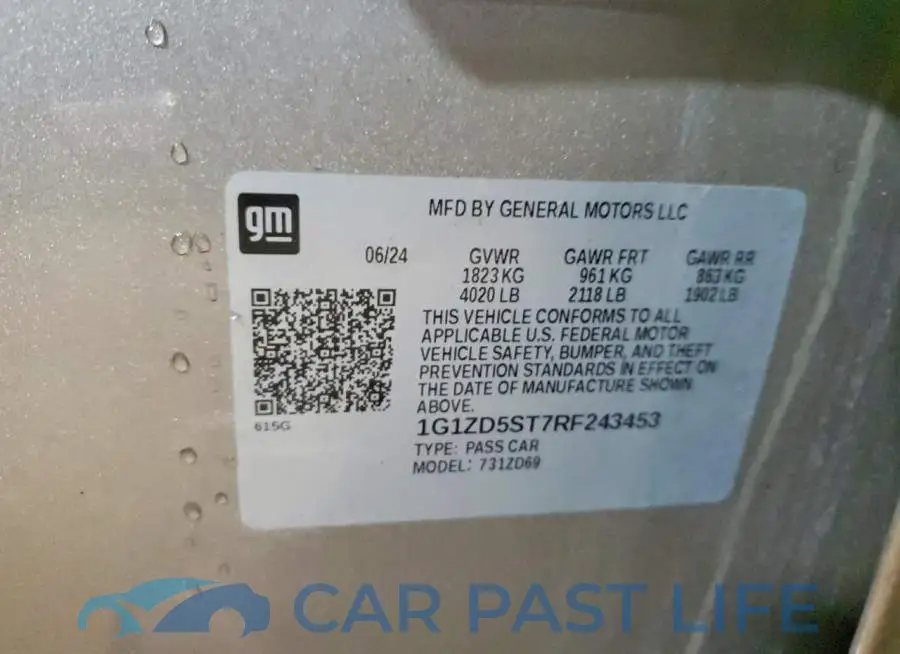 1G1ZD5ST7RF243453# 12