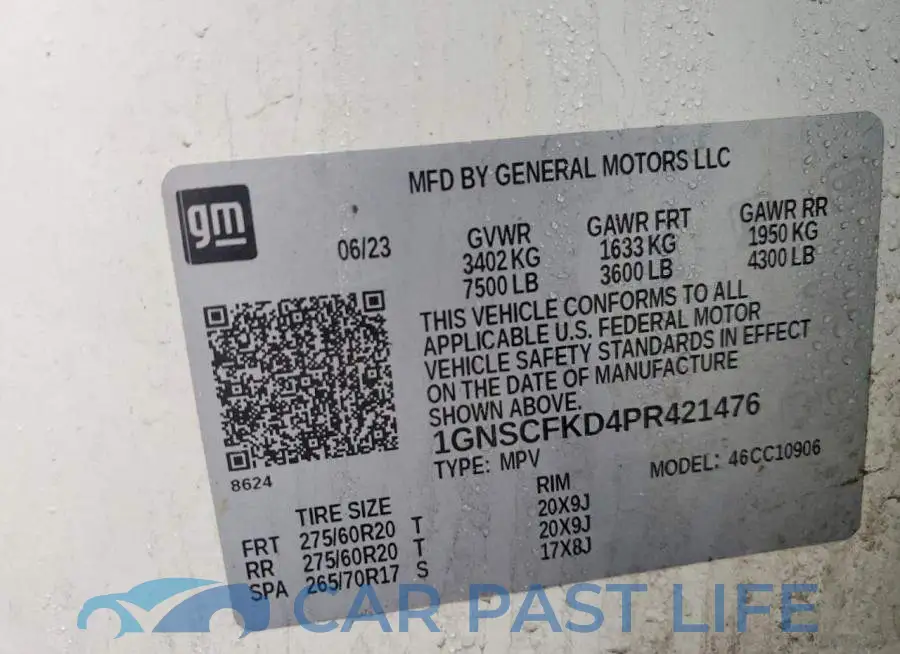 1GNSCFKD4PR421476# 14