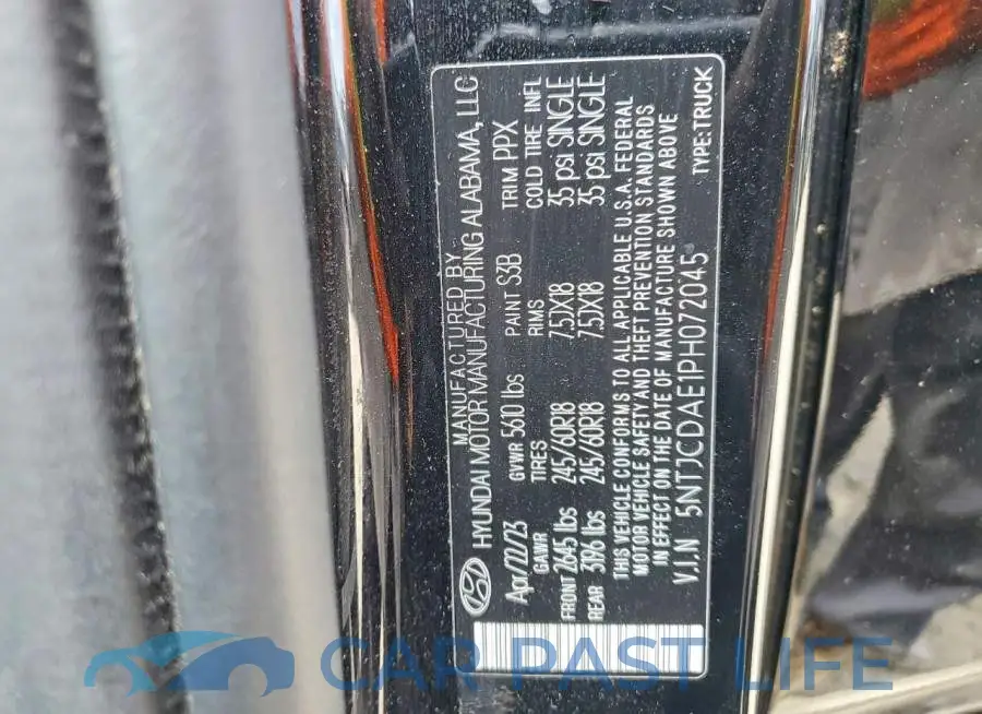 5NTJCDAE1PH072045# 13