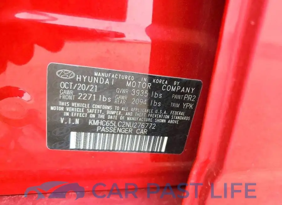 KMHC65LC2NU276772# 12