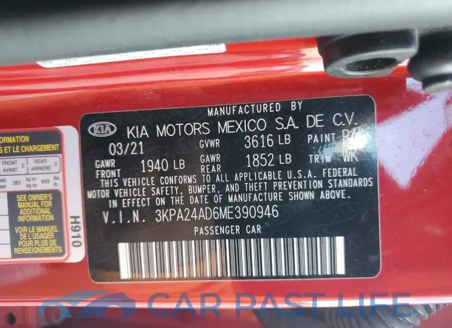 3KPA24AD6ME390946# 12