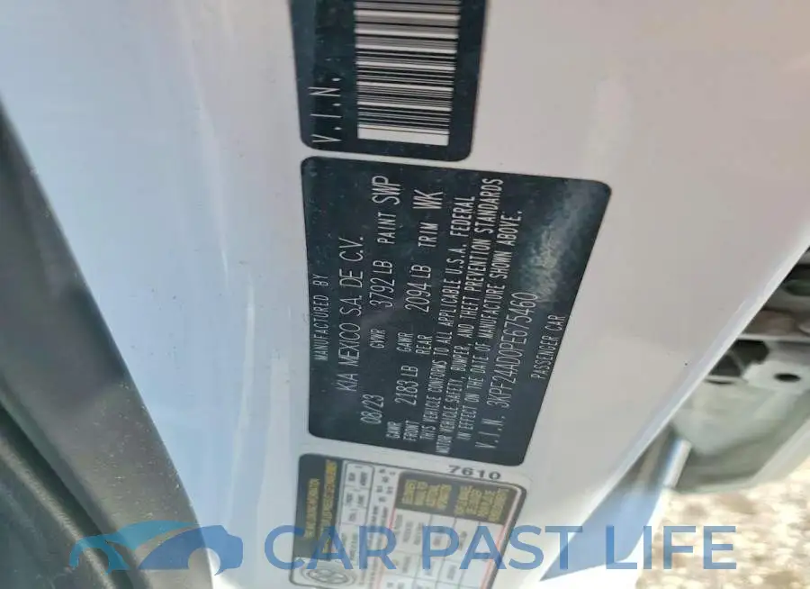 3KPF24AD0PE675460# 12